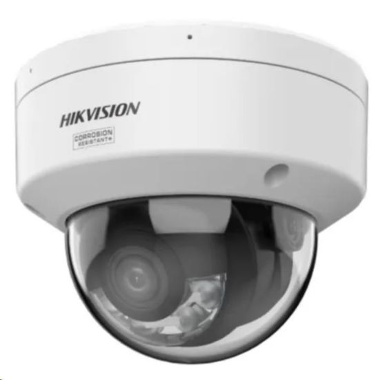 Obrázek Hikvision DS-2CD2187G3-LIS2UY(2.8mm), 8MPix IP Dome Hybrid ColorVu AcuSense kamera; LED/IR 30m,WDR 130dB,Audio,Alarm