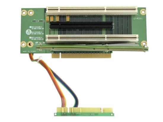 Obrázek CHIEFTEC Riser card 2U RC2- E16X2R- 4, support 1xPCI- E x 16 slot & 2xPCI- X 133 slot