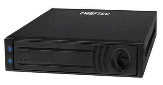 Obrázek CHIEFTEC ATM- 1322S- RD 1x 3, 5" bay for 2x 2, 5" HDD/ SDD, RAID converter, SATA Backplane