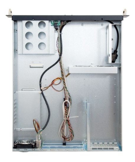 Obrázek CHIEFTEC skříň Rackmount 2U ATX, UNC- 210TR- B- U3- OP, without Riser Card, Black, bez zdroje