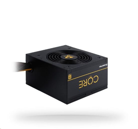 Obrázek CHIEFTEC zdroj Core Series BBS- 600S, 600W, 120mm fan, 80+ Gold