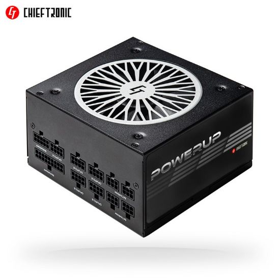 Obrázek CHIEFTEC zdroj Chieftronic PowerUp GPX- 850FC, 850W ATX, 80PLUS GOLD, cable- mgt, retail