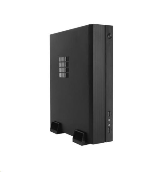 Obrázek CHIEFTEC skříň Compact Series/ mini ITX, IX- 06B- 85W, Black, 85W adaptér
