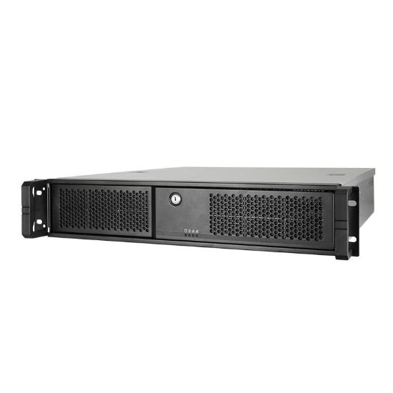 Obrázek CHIEFTEC skříň Rackmount 2U mATX/ ATX, UNC- 209SR- B, 400W PSU, 20" Slide Rail, Black