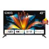 Obrázek CHiQ U43QM8E TV 43", QLED, Google TV, Frameless, Dolby Audio, dbx-tv, nový design podstavce