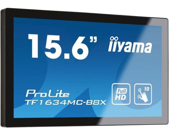 Obrázek iiyama ProLite TF1634MC- B8X, 39.6 cm (15, 6''), Projected Capacitive, 10 TP, Full HD, black