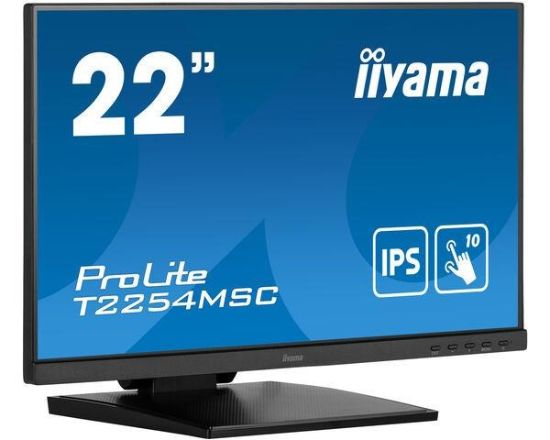 Obrázek iiyama ProLite T2254MSC- B1AG, 54.6cm (21.5''), Projected Capacitive, 10 TP, Full HD, black