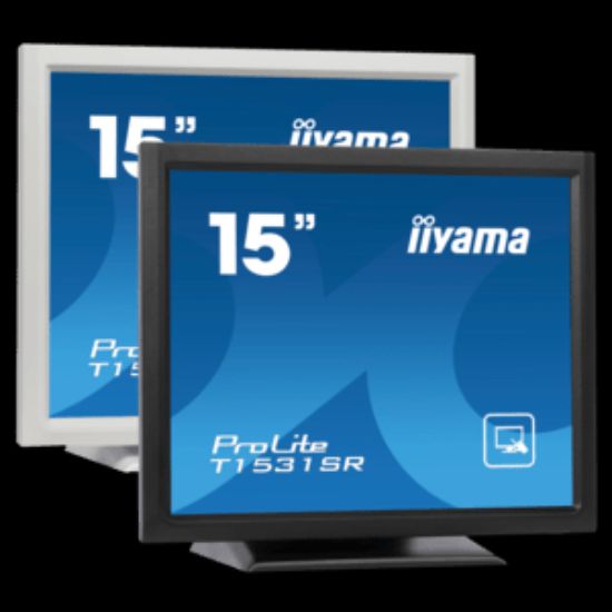 Obrázek iiyama ProLite T1521MSC- B2, 38.1 cm (15''), Projected Capacitive, 10 TP, kit (USB), black