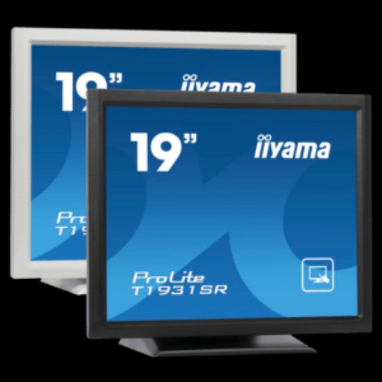 Obrázek iiyama ProLite T1932MSC- W1SAG, 48.3 cm (19''), Projected Capacitive, 10 TP, kit (USB), black, white