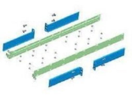 Obrázek INTEL 1U/2U 2 post Brackets AXX2POSTBRCKT (Hard Mount)