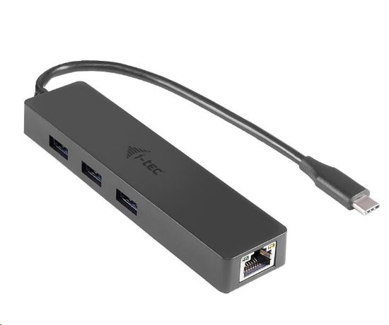 Obrázek i- tec USB- C 3.1 Slim 3- portový HUB + RJ- 45