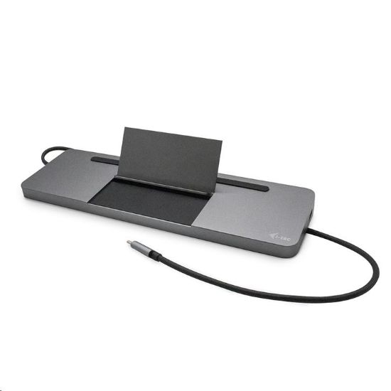 Obrázek i- tec USB- C Metal Ergonomic 4K 3x Display Docking Station + Power Delivery 85 W