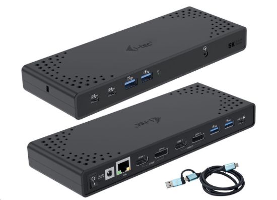 Obrázek i- tec USB 3.0 / USB- C / Thunderbolt Dual Display Docking Station + PD 100W