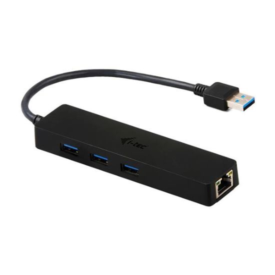 Obrázek i- tec USB 3.0 Slim HUB 3 Port + Gigabit Ethernet Adapter