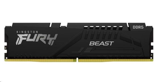 Obrázek KINGSTON DIMM DDR5 8GB 5600MT/ s CL40 FURY Beast Černá