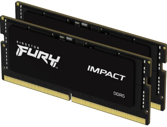Obrázek KINGSTON SODIMM DDR5 32GB (Kit of 2) 4800MT/ s CL38 FURY Impact