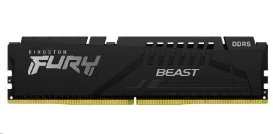 Obrázek KINGSTON DIMM DDR5 16GB 5600MT/ s CL36 FURY Beast Černá EXPO