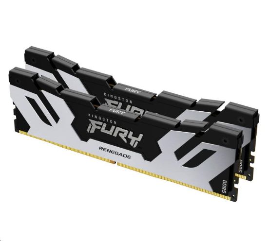 Obrázek KINGSTON DIMM DDR5 32GB (Kit of 2) 7200MT/ s CL38 FURY Renegade Stříbrná XMP