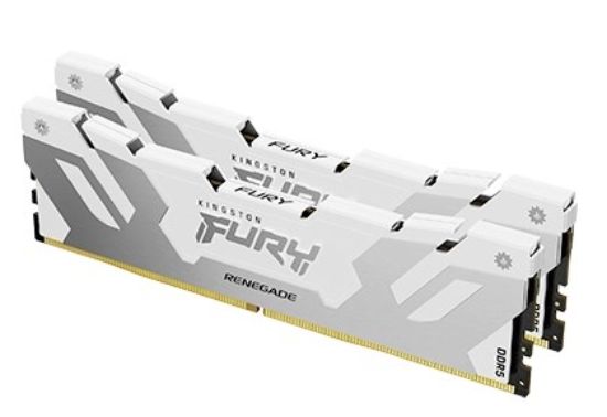 Obrázek KINGSTON DIMM DDR5 32GB (Kit of 2) 6800MT/ s CL36 FURY Renegade Bílá XMP