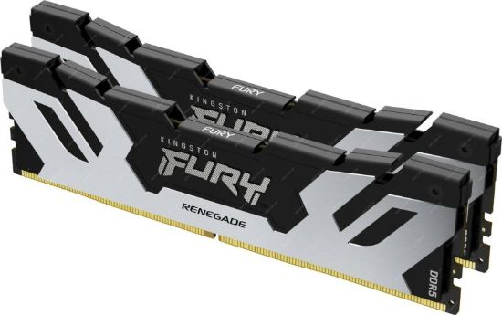 Obrázek KINGSTON DIMM DDR5 48GB (Kit of 2) 7200MT/ s CL38 FURY Renegade Silver XMP