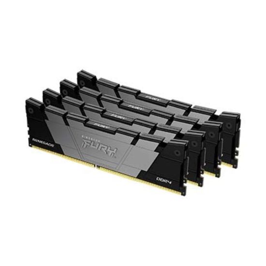 Obrázek KINGSTON DIMM DDR4 128GB(Kit of 4) 3600MT/ s CL18 FURY Renegade Black