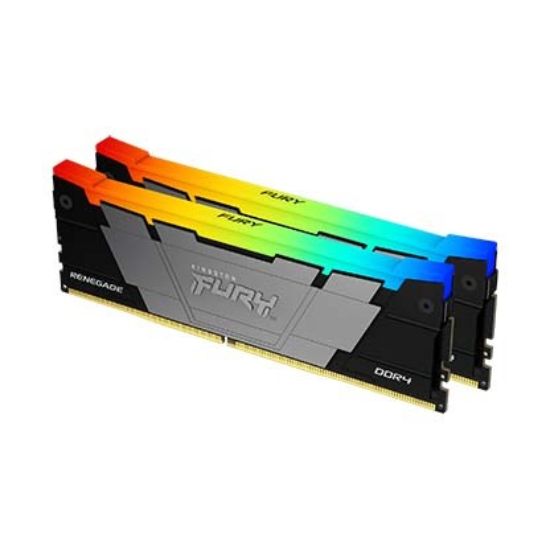 Obrázek KINGSTON DIMM DDR4 16GB (Kit of 2) 4266MT/ s CL19 FURY Renegade RGB