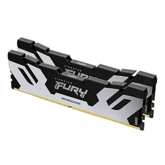 Obrázek KINGSTON DIMM DDR5 32GB(Kit of 2) 7600MT/ s CL38 FURY Renegade Silver XMP