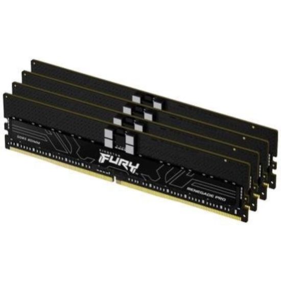 Obrázek KINGSTON DIMM DDR5 128GB (Kit of 4) 6800MT/ s CL34 ECC 2Rx8 FURY Renegade Pro XMP