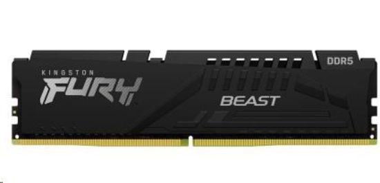 Obrázek KINGSTON DIMM DDR5 16GB 6000MT/ s CL36 FURY Beast Černá EXPO
