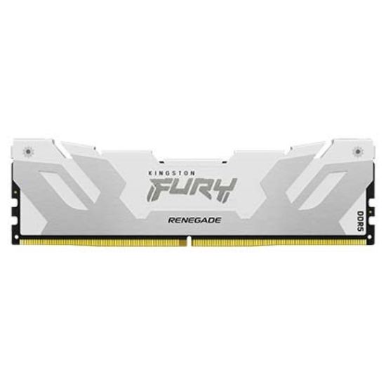 Obrázek KINGSTON DIMM DDR5 24GB 8000MT/ s CL38 FURY Renegade White