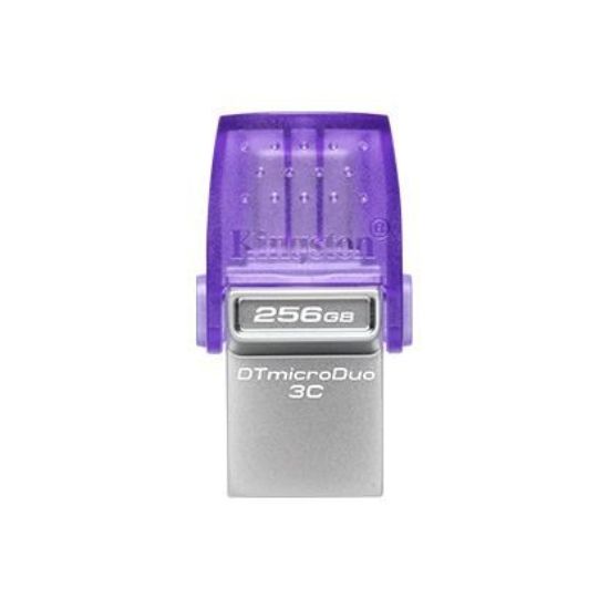 Obrázek Kingston Flash Disk 256GB DataTraveler microDuo 3C 200MB/ s dual USB- A + USB- C