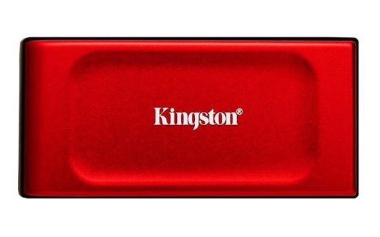Obrázek Kingston Externí SSD 2TB XS1000, USB 3.2, červená