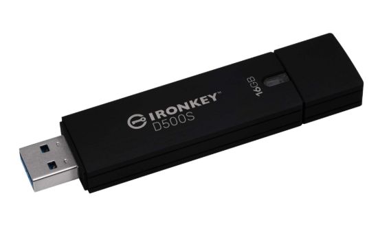 Obrázek Kingston Flash Disk IronKey 16GB D300S, USB 3.2 Gen 1