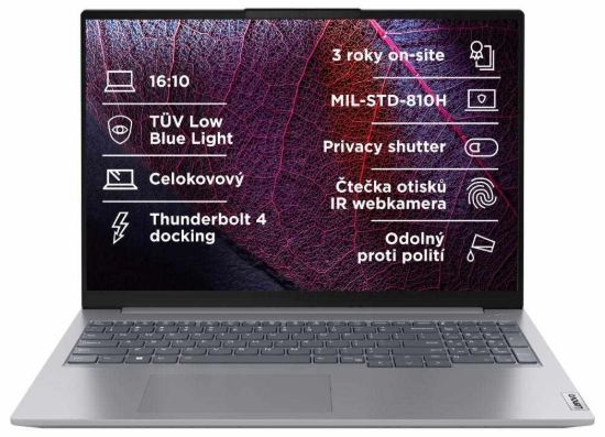 Obrázek LENOVO NTB ThinkBook 16 G7 - Ultra7 155H,16" WUXGA,16GB,1TBSSD,FHD+IRcam,W11H
