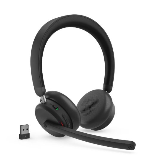Obrázek LENOVO sluchátka Dual-Mode Wireless ANC Headset 6550 (USB-A, Teams)
