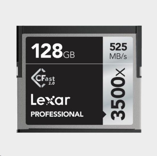 Obrázek Lexar Pro 3500X Cfast (VPG-130) R525/W445 128GB