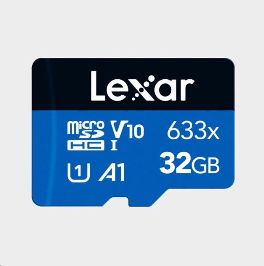 Obrázek Lexar 633X microSDHC/ SDXC no adapter (V10) R100 32GB