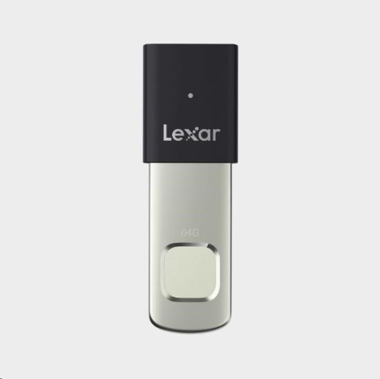 Obrázek Lexar JumpDrive Fingerprint F35pro USB 3.2 Gen1, up to R300/ W60, 64GB