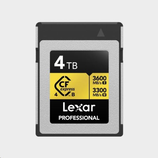 Obrázek Lexar CFexpress 4.0 Pro Gold R3600/ W3300 4TB