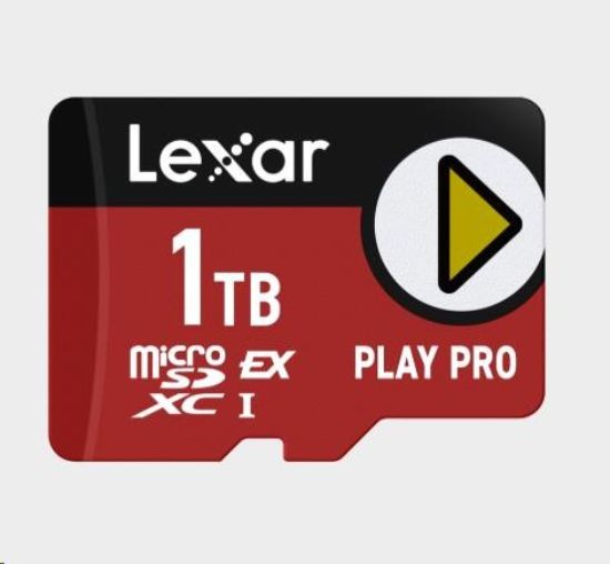 Obrázek Lexar microSD Express PLAY Pro Express 7.1, R900/ W600 C10 U3 (UHS- I) 1TB
