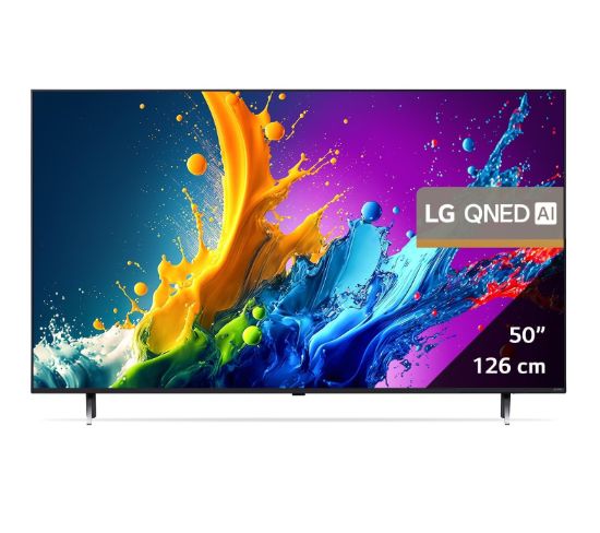 Obrázek LG QNED80 50" TV, 4K Ultra HD, QNED, webOS, HDR, Bluetooth 5.1, WiFi, ThinQ, AI Sound Pro
