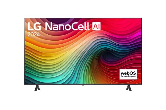 Obrázek LG 55NANO82 55" TV, 4K Ultra HD, NanoCell, webOS, AI Sound Pro, HDR, Bluetooth 5.1, WiFi, HDMI