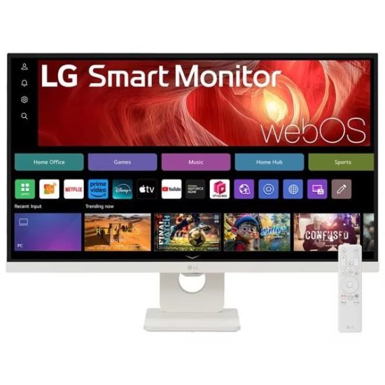 Obrázek LG MT VA LCD LED 32" 32U721SA- W 3840x2160 (4K UHD), HDMI, USB- C PD, webOS, SMART