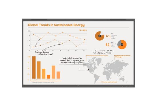 Obrázek LG 86" signage CreateBoard Pro 86TR3PN- B UHD, 16/ 7, Android 13