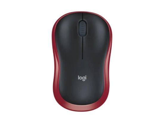 Obrázek Logitech Wireless Mouse M185, red