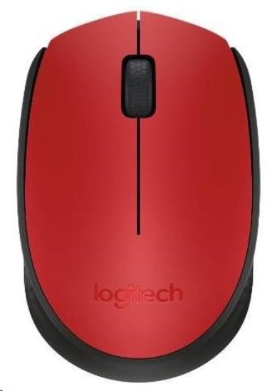 Obrázek Logitech Wireless Mouse M171, red