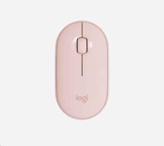 Obrázek Logitech Pebble Wireless Mouse M350, růžová