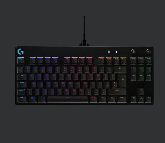 Obrázek Logitech klávesnice G PRO, Mechanical Gaming Keyboard, US, Black