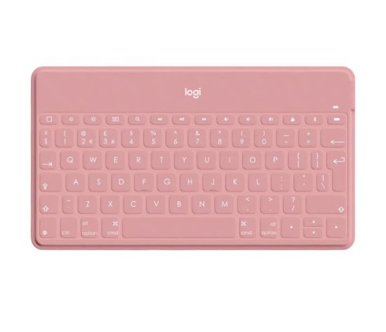 Obrázek Logitech Keyboard Keys- To- Go, US, blush, apple