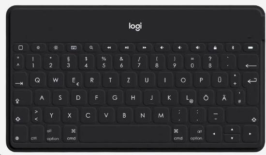 Obrázek Logitech Bluetooth Keyboard Folio Keys- To- Go, DE, Black, Apple